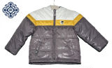 Boys Jacket with Hood and Padding with Center Front Zipper (JC-03)