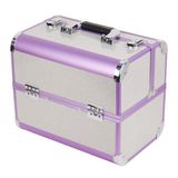 Fashion Cosmetic Case High Quality 2 Locks