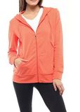 Women Zip-up Cotton Hoodie, The Most Comfy Sweatshirt You Wil Ever Wear