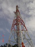 35&45&60&70 Meters Telecommunication 4 Legged Lattice Steel Tower