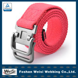 Fashionable Double Ring Alloy Buckle Nylon Webbing Boys' Waists Belt