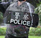 D-A3-Zl03 Polycarbonate Round Anti Riot Shield Police Shield
