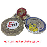 Custom Metal Golf Ball Marker Challenge Coin
