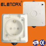 Europe Style Water Proof Wall Socket with Earth (S5510)