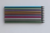 Round Color Pencils with Metallic Lead