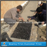 Wholesale Natural Polished Black Pebble Stone for Graden Stone