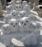 Owl Sculpture Garden Animal Carving