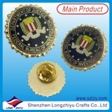 Custom Gold Imitation Enamel Officer Sheriff Badge (LZY-1000055)