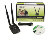 300Mbps EDUP EP-MS1532 3072 Chipset Double Antenna High Power WiFi Adapter Wireless Network Card