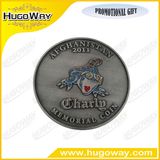 Antique Nickel Plated Metal Coins