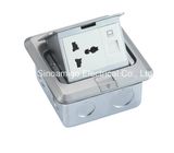 Aluminium Floor Socket Box Outlet RJ45 Cat5e CAT6 Universal Socket Output Connector