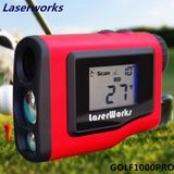 Golf Rangefinder 1000m Laser Range Angle Golf Distance Measurement Monocular Telescope with LCD Waterproof Hunting