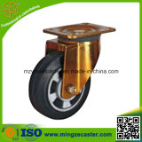 Elastic Rubber Swivel Caster Wheel