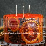 Lemon Slice Art Candle for Sale