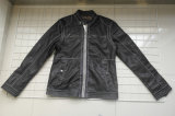 2014 New Design Wholesale Leatheroid Jacket for Men