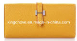 Fashion Yellow Lichi PU Wallet with a Tab / Fashion Wallets (KCW09)