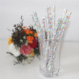 Flower Disposable Products Paper Artistic Straw