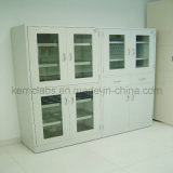 Laboratory Metal Glass Door File Cabinet