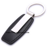 Promotion Metal Custom PU Engraved Leather Key Chain (BK21435A-)