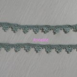 Fashion Green Small Flower Chemical Lace for Dress