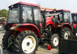 Chinese 50HP Farm Tractor 4WD or 2WD with Canopy or Cabin