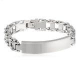 Railroad Stainless Steel Identification Bracelet