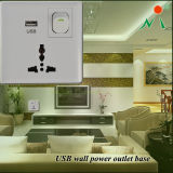 Wall Socket with USB Charger