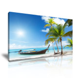 Wholesale Cheap Hawaii Beach Canvas Painting for Room Decoration