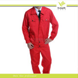 Customize Red Transportation Overall Workwear Uniforms (W-14)