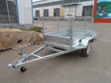 6X4 Single Axle Box Trailer with Cage (BT-64)