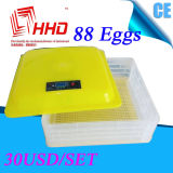 Full Automatic 221 Quail Eggs Incubator for Sale Yz-88