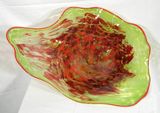 Decorative Murano Glass Wall Platter Art Decoration