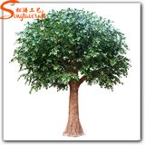 Customized Indoor Artificial Fiber Glass Banyan Tree