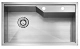Handmade Undermount Kitchen Sink, Stainless Steel Sink (ST754522)
