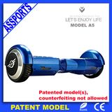 Wholesale Blue Chargable Self Balance Motorized Electric Scooter with Bluetooth