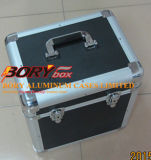 Aluminum Frame Portable Travel 60PCS Lp Record Case with Handle