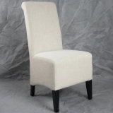 Modern Linen Fabric Restaurant Chair Restaurant Furniture (GK519)
