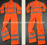 Flame Resistant Coverall-Safety Clothes-Work Uniform-Flame Retardant Workwear (W-021)