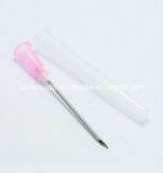 18g Pink Disposable Hypodermic Injection Syringe of Medical Equipment