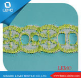 Colored Embroideried Lace/ Flower Designed Tc Lace / Chemical Lace