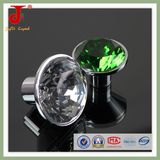 Insert 50mm Big Green Diamond Crystal Door Handle