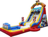 New Mickey Park Inflatable Water Slide with Pool CS102