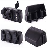 3 Marine Cigarette Lighter Splitter Power Adaptor Sockets / USB Charger Cigarette Lighter