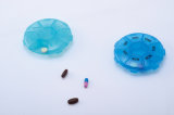 Round Pill Box Made by Plastic