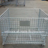 Metal Wire Mesh Container for Pallet Rack Storage