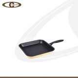 Gold Non-Stick Square Frying Pan