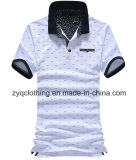 Wholesale Cotton Printing Fashion Polo T-Shirt for Men