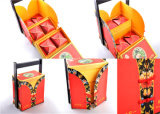 Wholesale OEM High Quality Special Mooncake Packaging Box with Wooden Handle