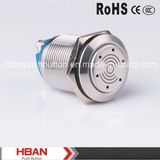 Hban (19mm) Screw Terminal IP50 Can Illumination 12V Buzzer