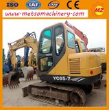 Used Yuchai Yc65-7 Crawler Excavator for Construction